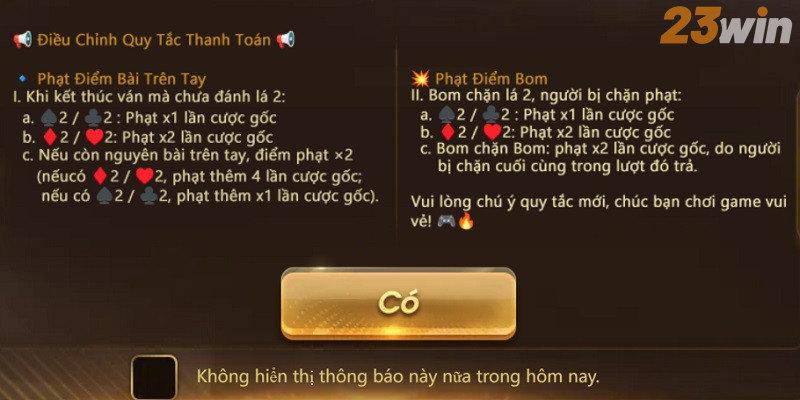 Kinh nghiệm chơi Tiến Lên Miền Bắc 23win thắng lớn